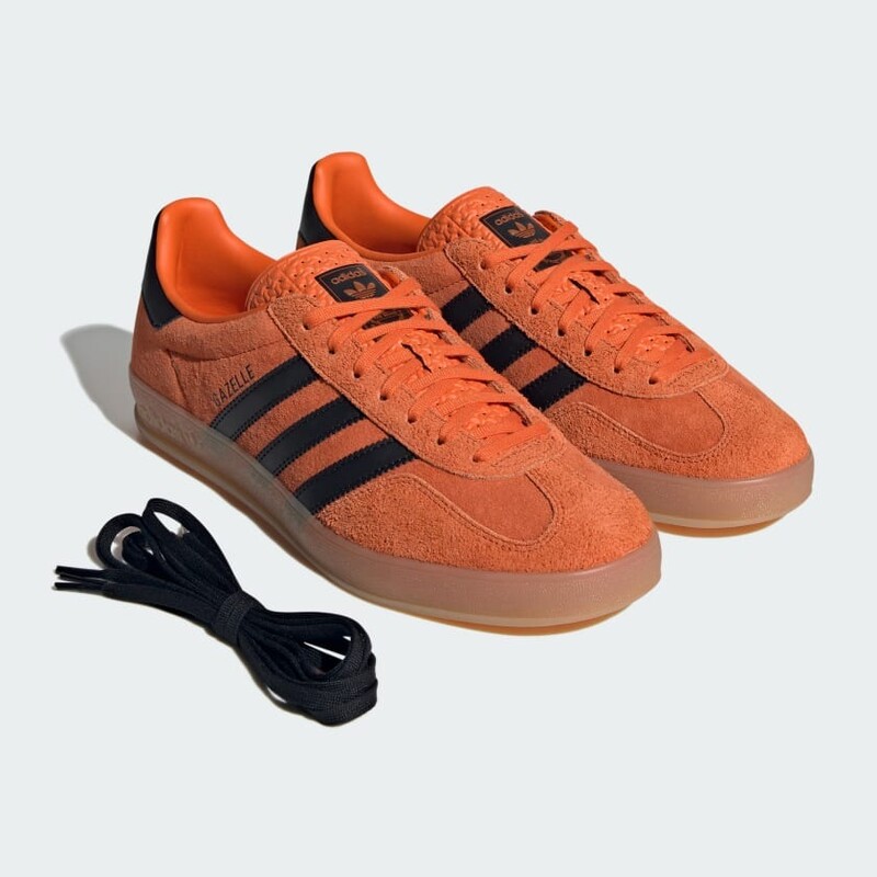 Adidas sneakers orange and black clearance